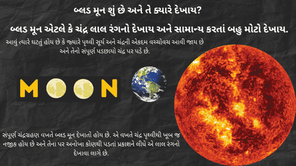 બ્લડ મૂન શું છે અને તે ક્યારે દેખાય